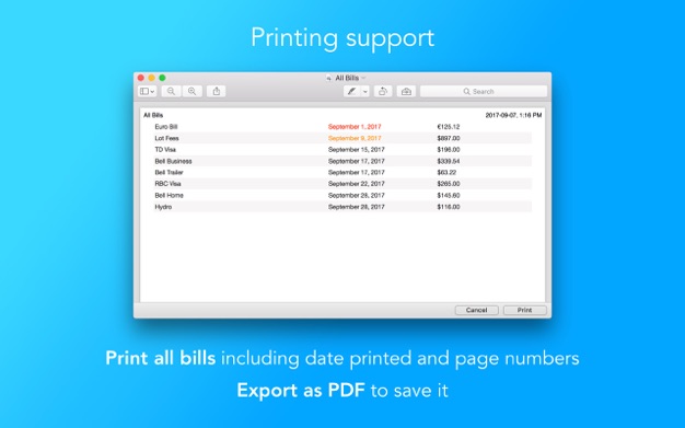 Bill Boss 1.2.2 for Mac|Mac版下载 | 个人财务管理软件
