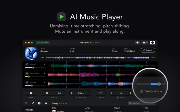 Neural Mix Pro 1.1.1 for Mac|Mac版下载 | 音乐编辑及播放