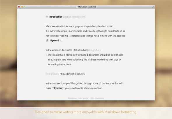 Byword 2.9.5 for Mac|Mac版下载 | 文本编辑器