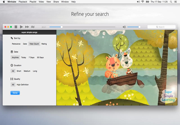 Minitube 3.9 for Mac|Mac版下载 | YouTube客户端