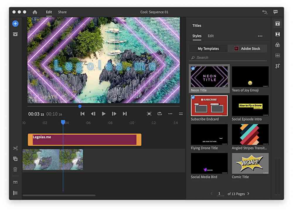 Adobe Premiere Rush 2020 1.5.62 for Mac|Mac版下载 | 短视频制作软件