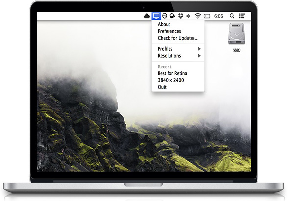 QuickRes 4.8 for Mac|Mac版下载 | 快速切换分辨率