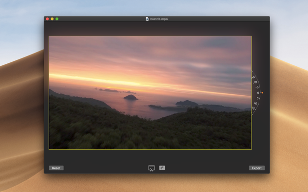 Perfect Horizon 1.2 for Mac|Mac版下载 | 调整视频角度