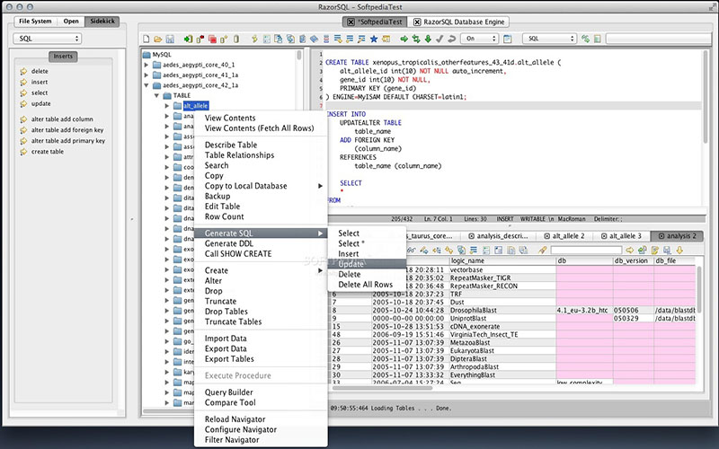 RazorSQL 9.4.1 for Mac|Mac版下载 | 数据库管理软件