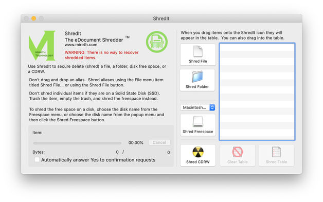 ShredIt X 6.4.0 for Mac|Mac版下载 | 文件粉碎工具