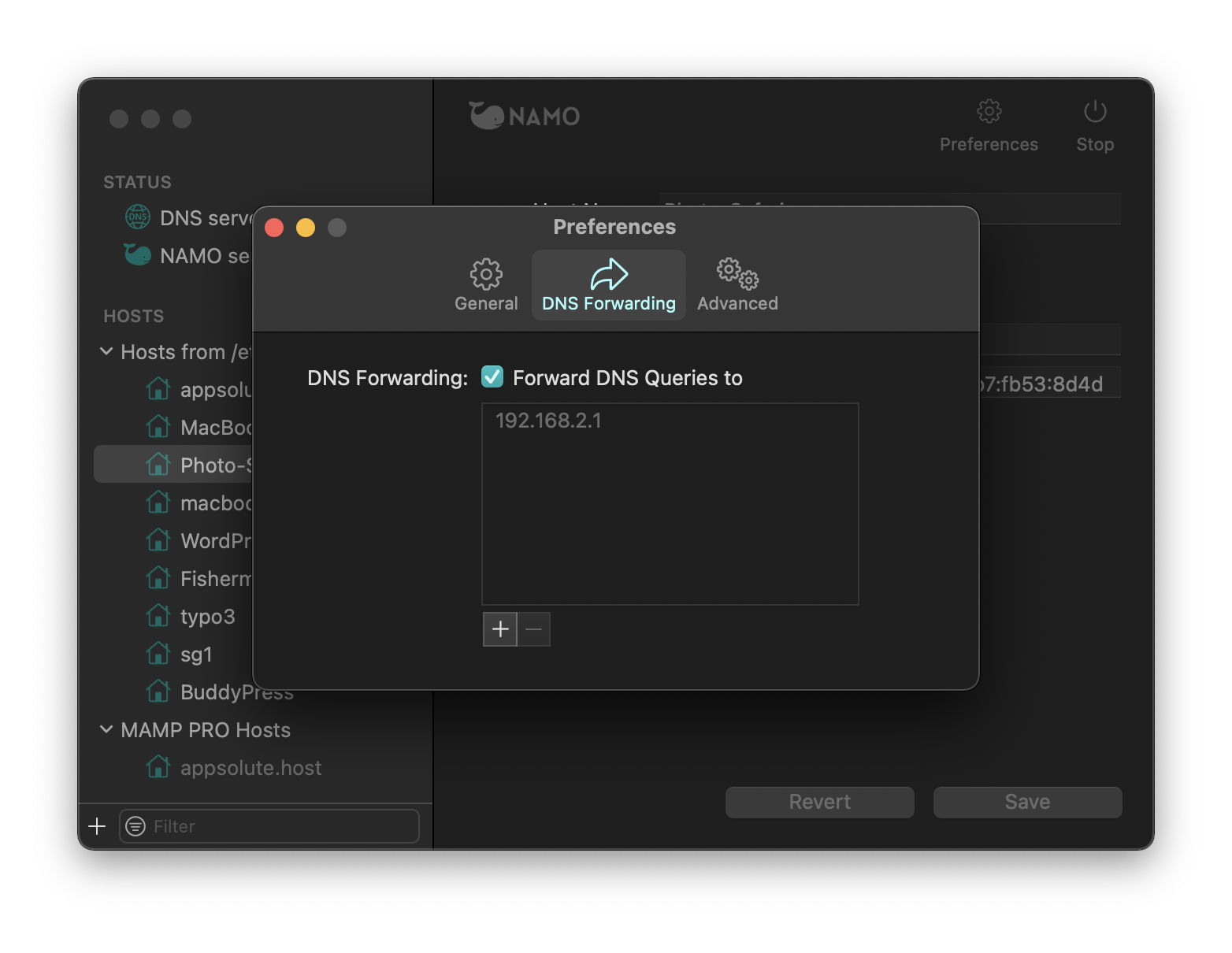 NAMO 2.0 for Mac|Mac版下载 | DNS服务器工具