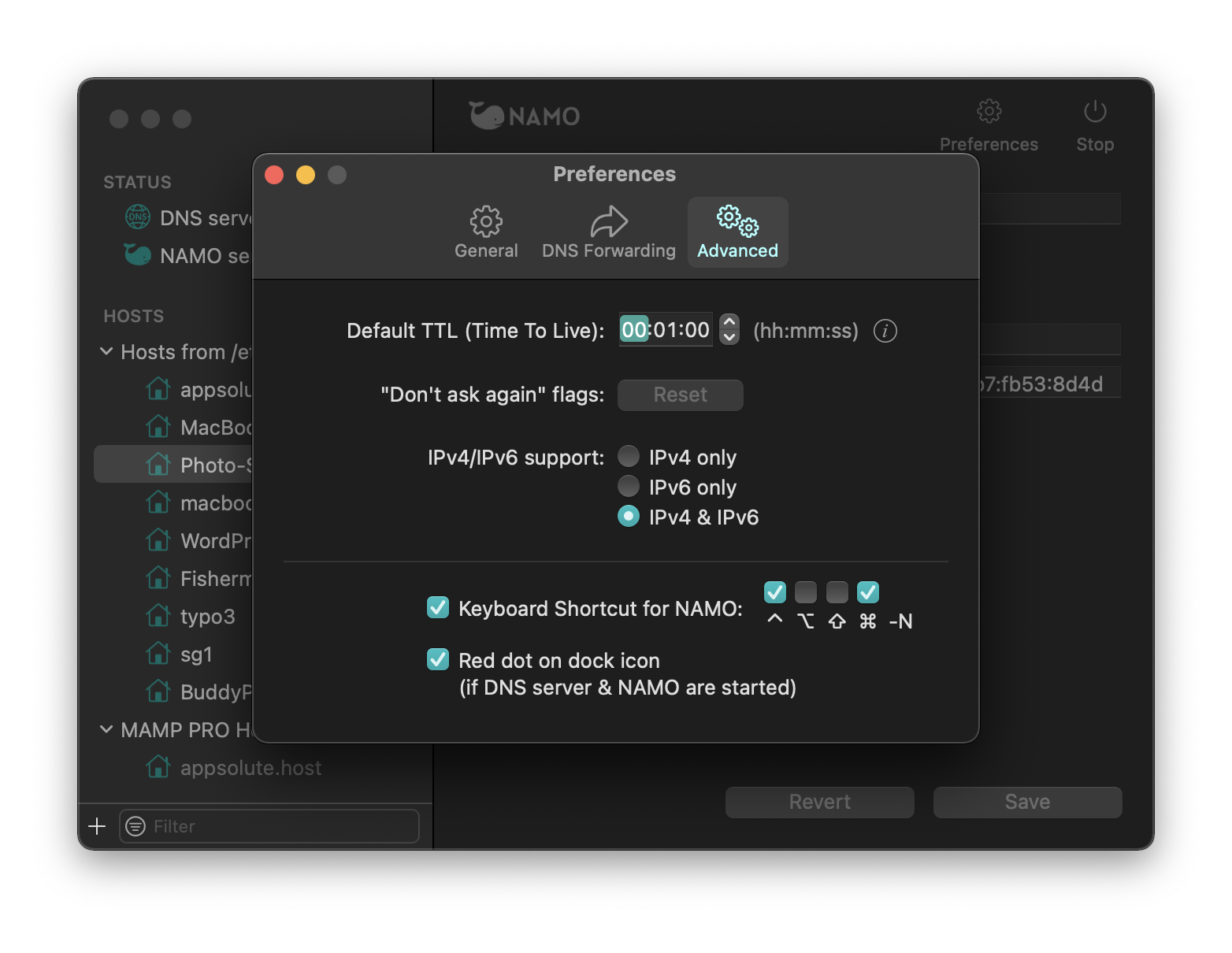 NAMO 2.0 for Mac|Mac版下载 | DNS服务器工具