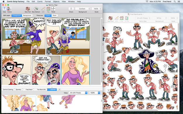 Comic Strip Factory 1.0.137 for Mac|Mac版下载 | 漫画工厂