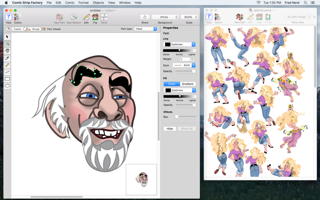 Comic Strip Factory 1.0.137 for Mac|Mac版下载 | 漫画工厂