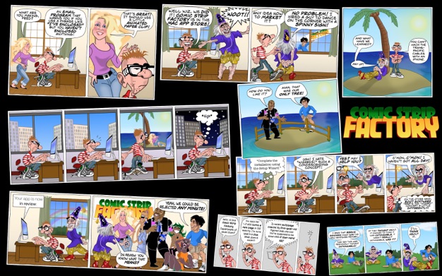 Comic Strip Factory 1.0.137 for Mac|Mac版下载 | 漫画工厂
