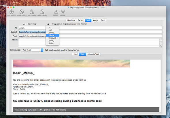 AutoMailer 2 2.9 for Mac|Mac版下载 | 自动定时发送邮件