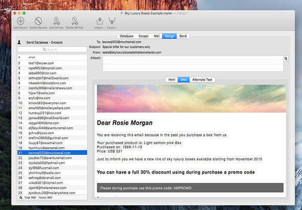 AutoMailer 2 2.9 for Mac|Mac版下载 | 自动定时发送邮件