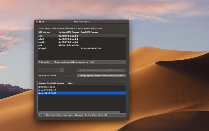 Mac MACSpoof 1.4 for Mac|Mac版下载 | 更改电脑的Mac地址