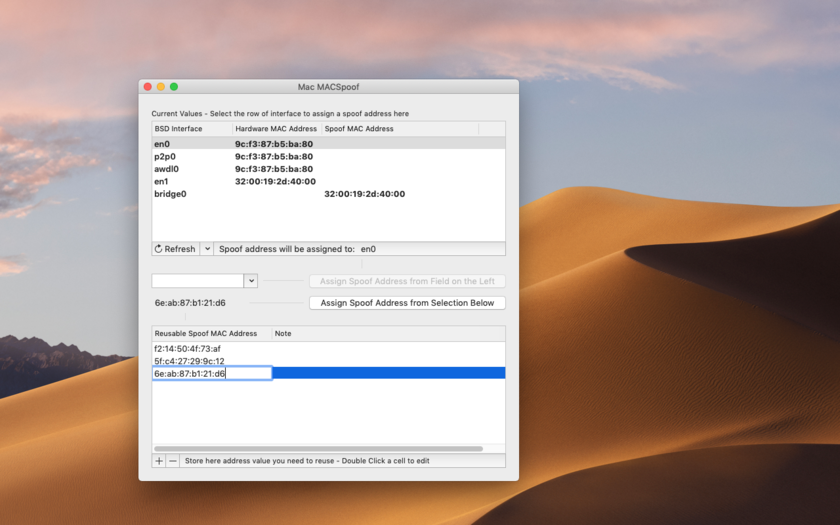 Mac MACSpoof 1.4 for Mac|Mac版下载 | 更改电脑的Mac地址