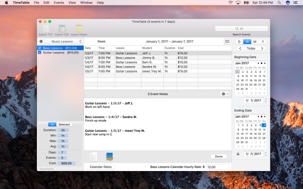 TimeTable 鈥? 3.4.2 for Mac|Mac版下载 | 时间跟踪软件
