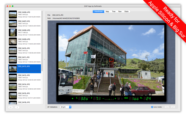 EXIF Ap鈥猵 1.3 for Mac|Mac版下载 | 相片Exif信息查看器