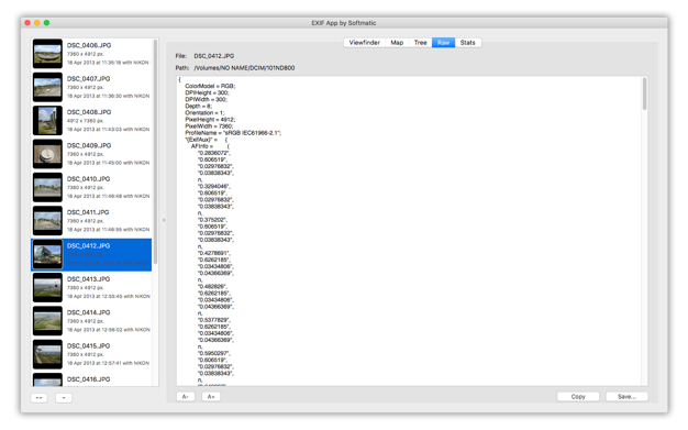 EXIF Ap鈥猵 1.3 for Mac|Mac版下载 | 相片Exif信息查看器