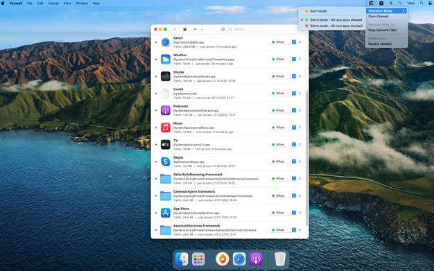 Firewall - Network Monito鈥猺 2.0 for Mac|Mac版下载 | 应用防火墙