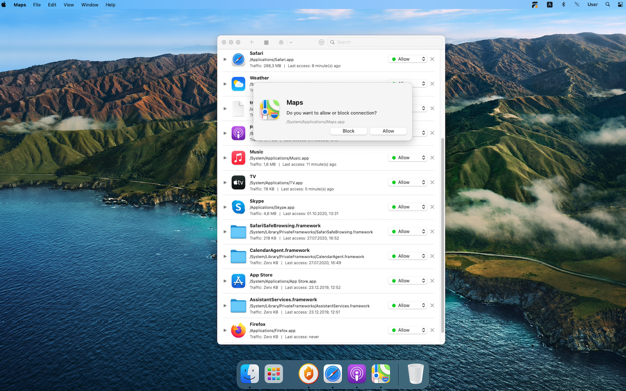 Firewall - Network Monito鈥猺 2.0 for Mac|Mac版下载 | 应用防火墙