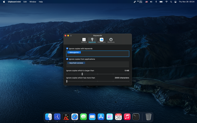 Clipboard min鈥猧 3.0.1 for Mac|Mac版下载 | 剪贴板工具