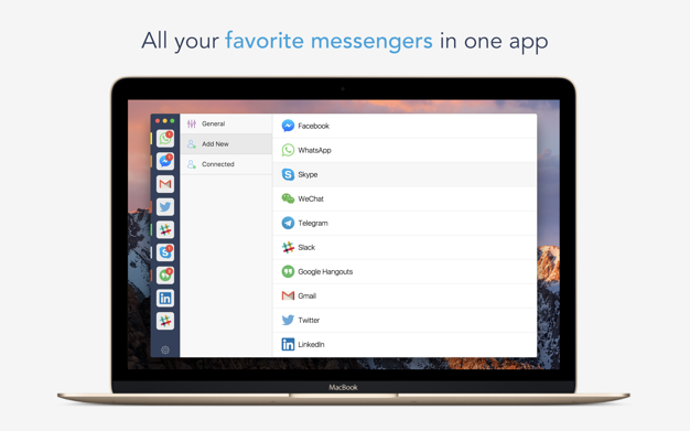 IM+ All-in-One Messenge鈥猺鈥 1.16.0 for Mac|Mac版下载 | 集成式社交应用客户端