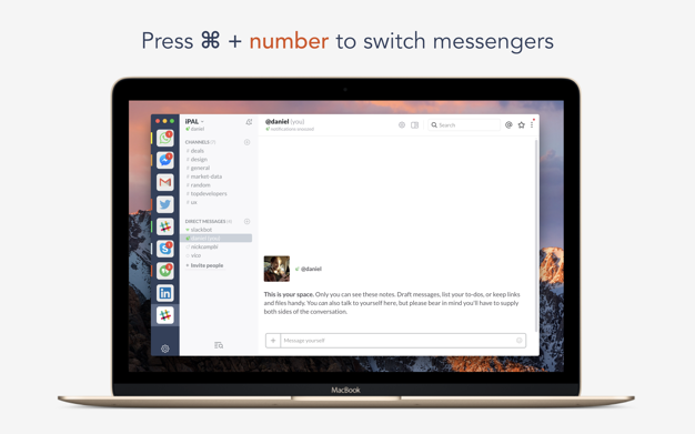 IM+ All-in-One Messenge鈥猺鈥 1.16.0 for Mac|Mac版下载 | 集成式社交应用客户端