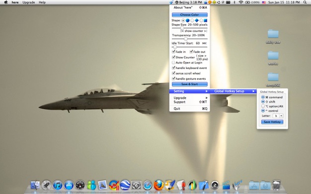 her鈥猠 3.02 for Mac|Mac版下载 | 快速定位鼠标指针位置
