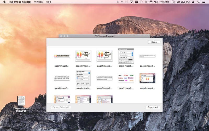 PDF Image Xtractor 1.3.7 for Mac|Mac版下载 | 从PDF中提取图像