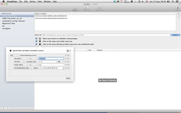 VisualGrep 1.2.8 for Mac|Mac版下载 | 文件搜索工具