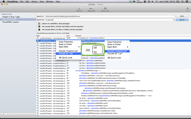 VisualGrep 1.2.8 for Mac|Mac版下载 | 文件搜索工具