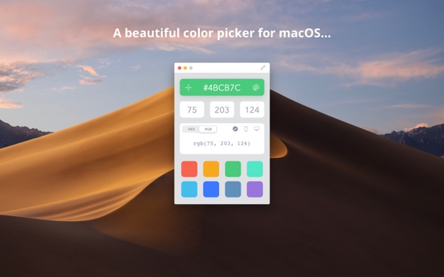 Drop - Color Picker 1.6.4 for Mac|Mac版下载 | 拾色器