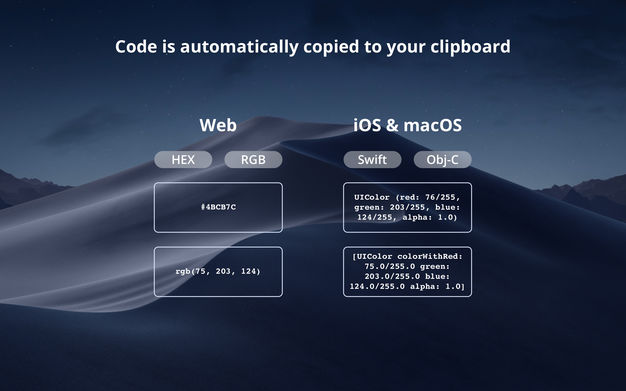 Drop - Color Picker 1.6.4 for Mac|Mac版下载 | 拾色器