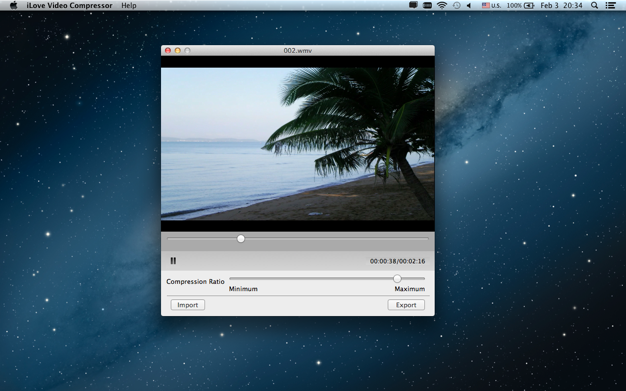 iLove Video Compressor 2.1.0 for Mac|Mac版下载 | 视频压缩工具