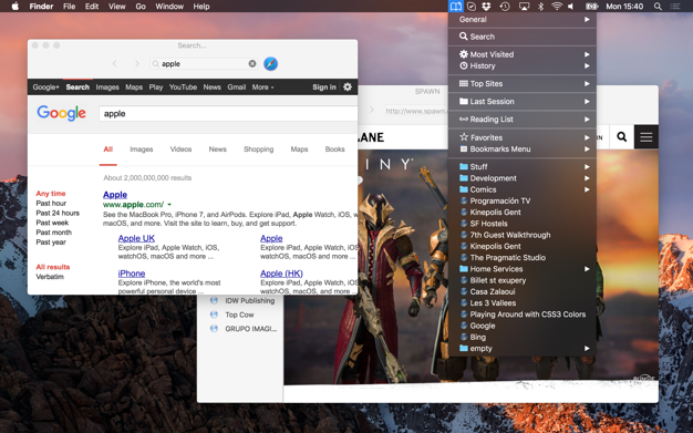 Bookmarks Menu 2.6.1 for Mac|Mac版下载 | 从菜单栏访问浏览器书签
