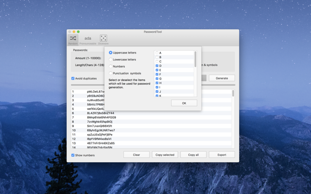 PasswordTool 1.1.3 for Mac|Mac版下载 | 快速生成随机密码