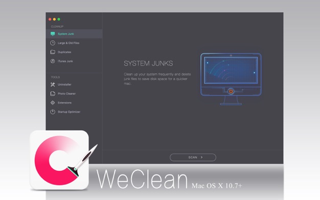 WeClean Pro 3.3.0 for Mac|Mac版下载 | 系统清理工具