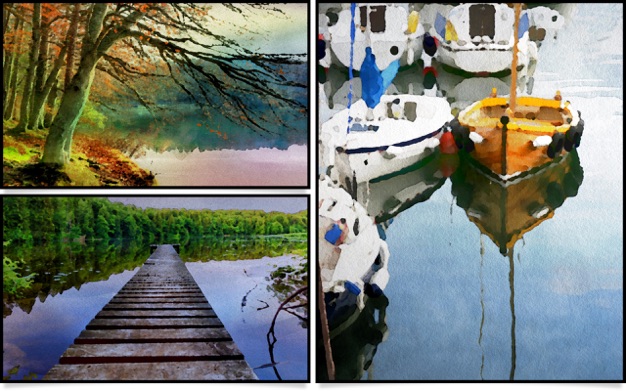 Aquarella 1.38 for Mac|Mac版下载 | 将照片转换成水彩画