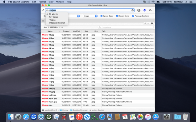 File Search Machine 1.5 for Mac|Mac版下载 | 文件搜索工具