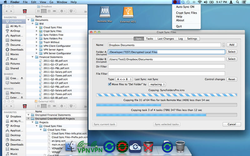 Crypt Sync Files 1.3.1 for Mac|Mac版下载 | 文件加密工具
