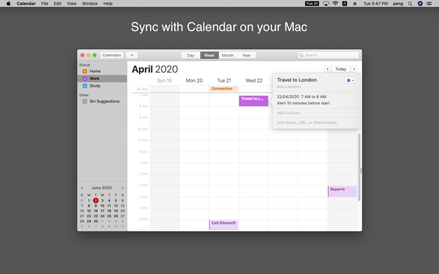 Task Calendar 1.4 for Mac|Mac版下载 | 日历时间及任务管理