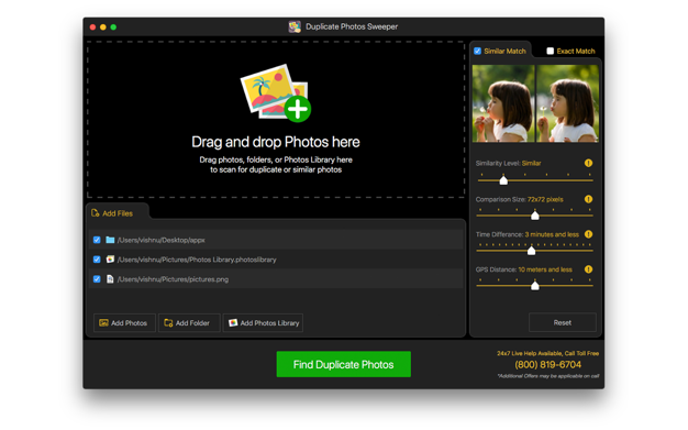 Duplicate Photos SweepOff 3.9 for Mac|Mac版下载 | 重复照片清理工具