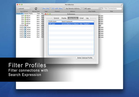 PortsMonitor 1.4.5 for Mac|Mac版下载 | 网络端口监控