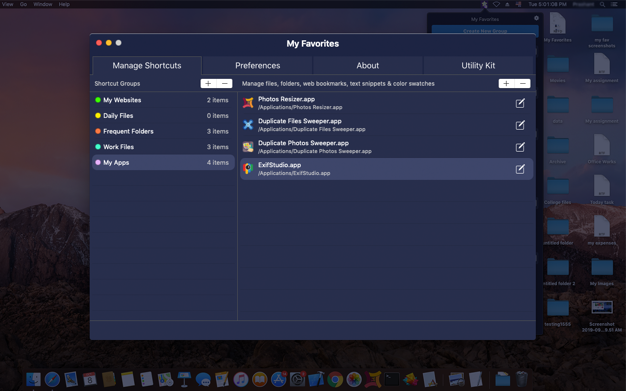 My Favorites 2.2 for Mac|Mac版下载 | 快捷收藏夹
