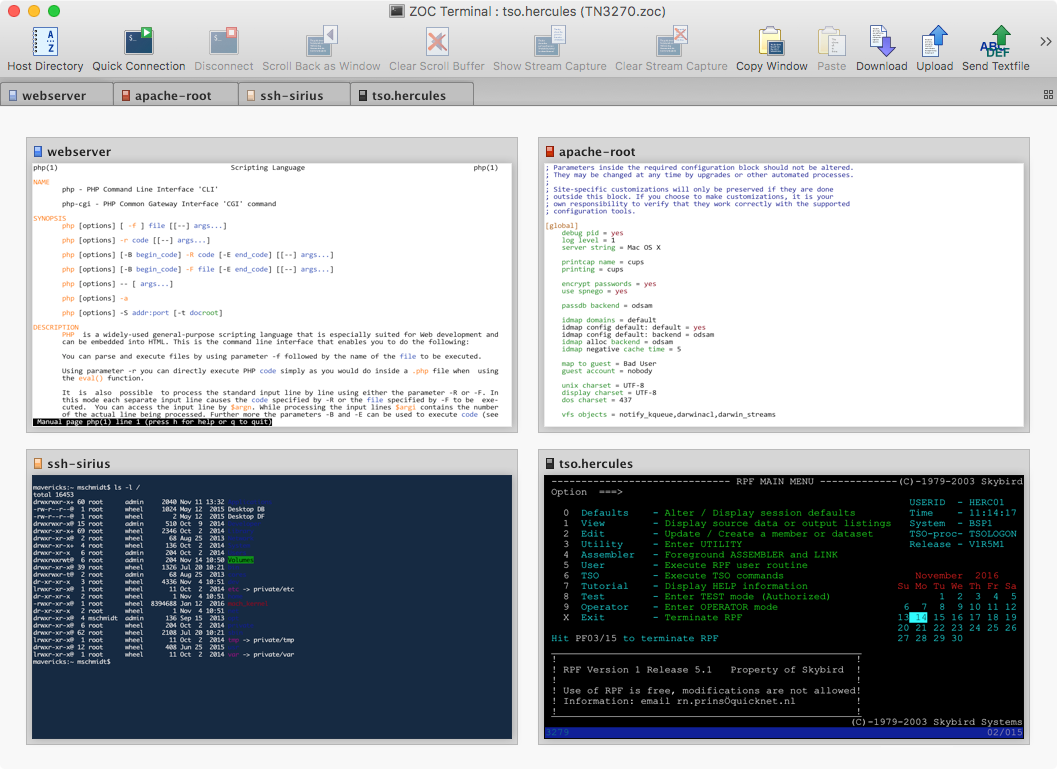 ZOC Terminal 8.01.4 for Mac|Mac版下载 | SSH和Telnet工具