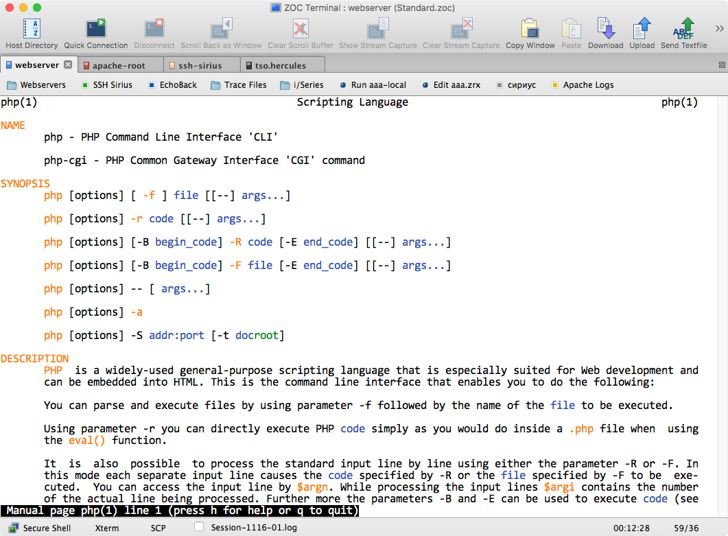 ZOC Terminal 8.01.4 for Mac|Mac版下载 | SSH和Telnet工具