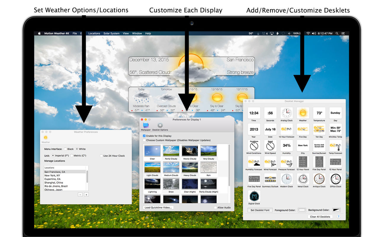 Motion Weather 4K 1.1.3 for Mac|Mac版下载 | 高清动态4K天气应用