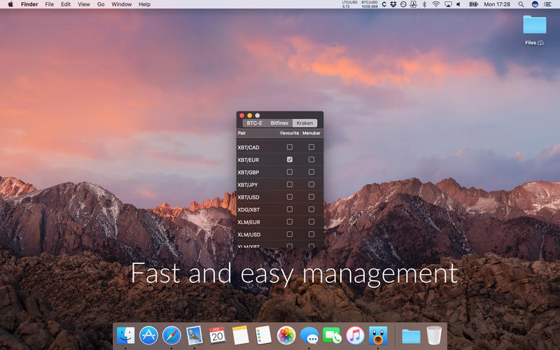 Cryptey 1.9.2 for Mac|Mac版下载 | 比特币等虚拟货币行情软件