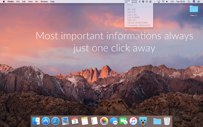Cryptey 1.9.2 for Mac|Mac版下载 | 比特币等虚拟货币行情软件