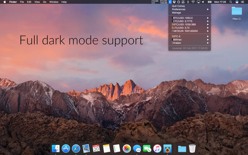 Cryptey 1.9.2 for Mac|Mac版下载 | 比特币等虚拟货币行情软件