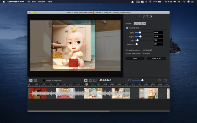 Converter to MP4 4.0.0 for Mac|Mac版下载 | 视频格式转换